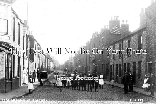 LI 1511 - Liquorpond Street, Boston, Lincolnshire c1905