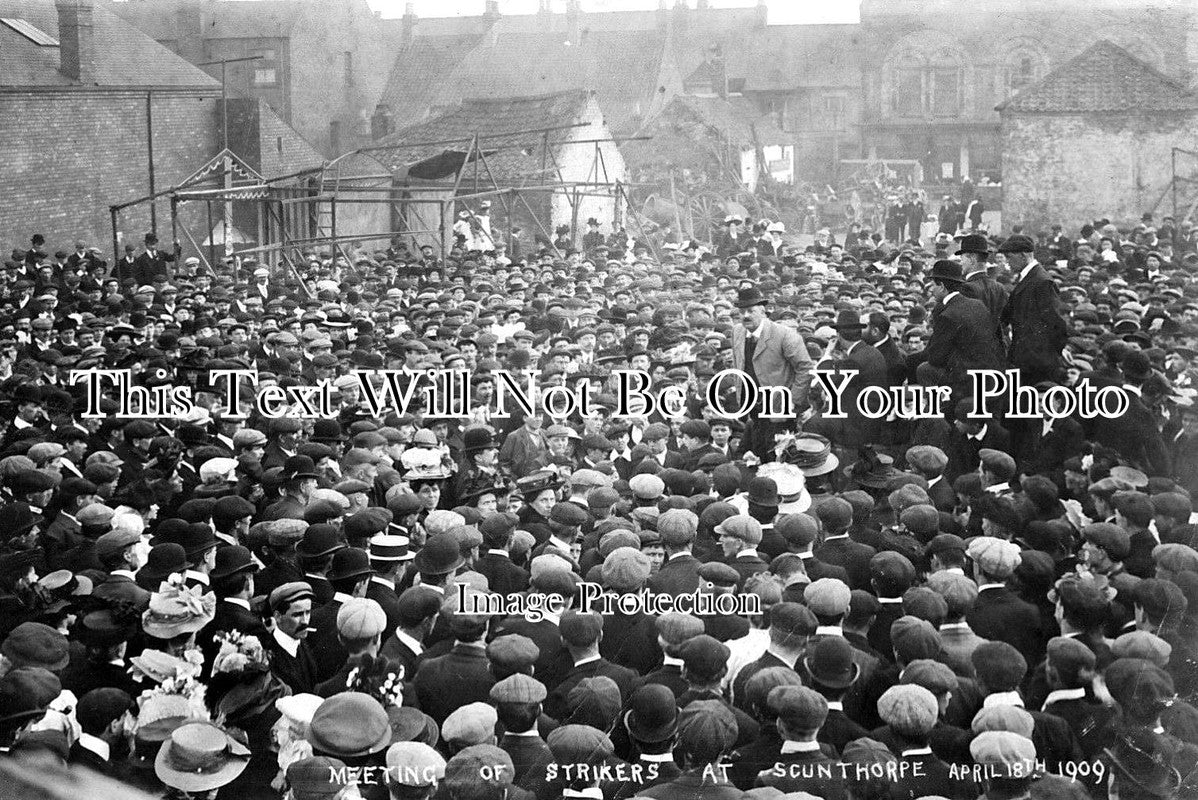 LI 1513 - Meeting Of Scunthorpe Strikers, Lincolnshire