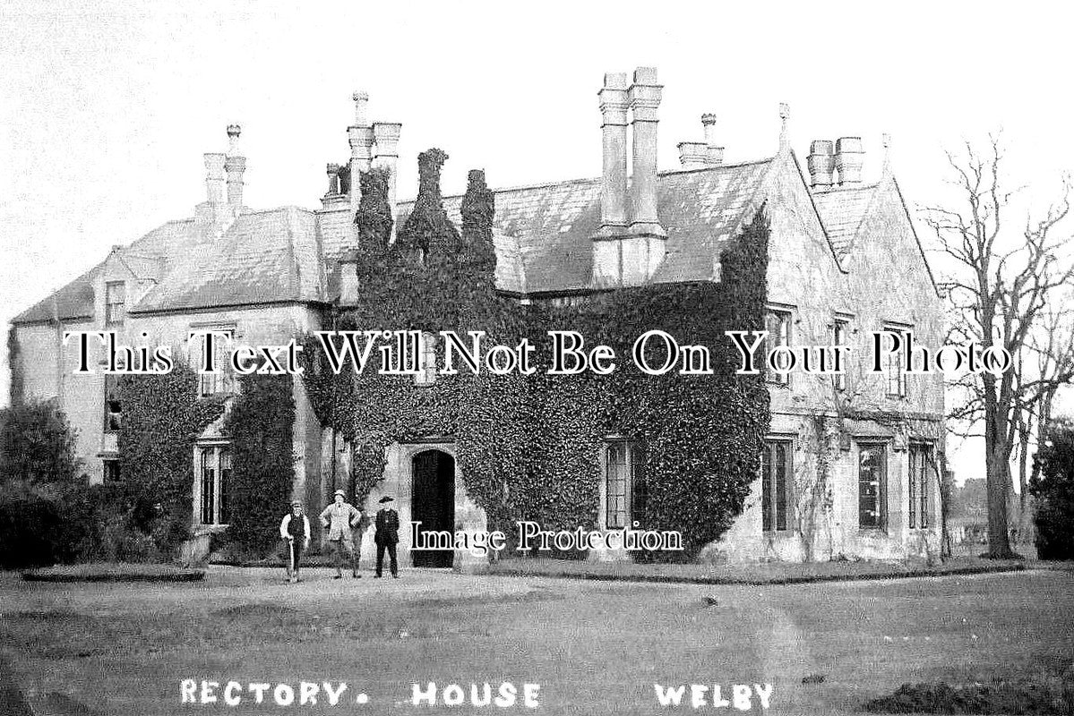 LI 1527 - Welby Rectory, Lincolnshire c1915 – JB Archive