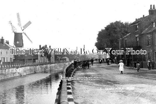 LI 1541 - Horncastle Road & Windmill, Boston, Lincolnshire c1904