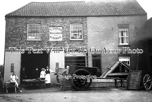 LI 1545 - T Parish, Wheelwright & Joiner, Hogsthorpe, Lincolnshire c1908