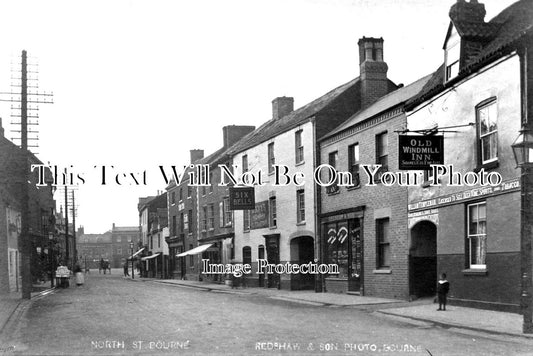 LI 1659 - North St Windmill Inn & Six Bells, Bourne, Lincolnshire