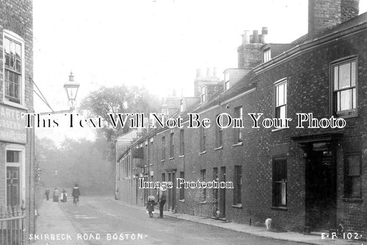 LI 1681 - Skirbeck Road, Boston, Lincolnshire c1904