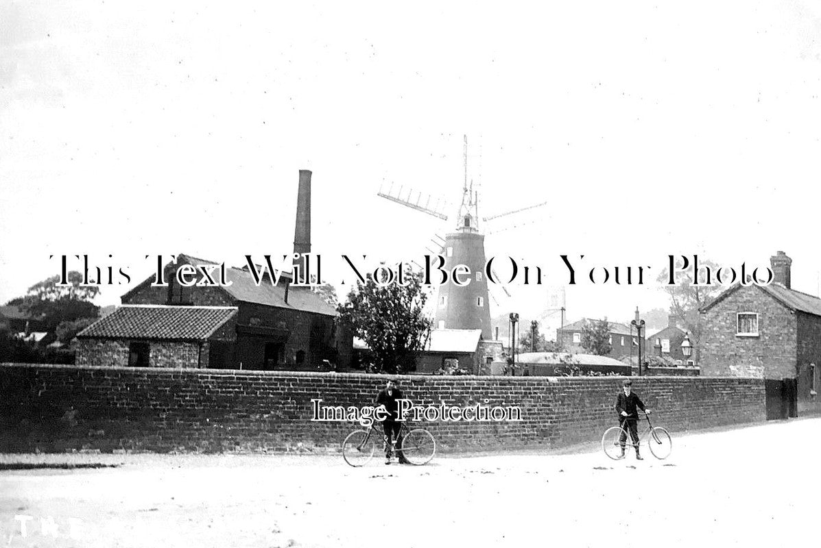 LI 1712 - The Gas Works, Burgh Le Marsh, Skegness, Lincolnshire c1906