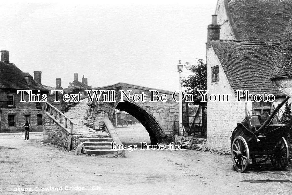 LI 172 - Crowland Bridge, Lincolnshire c1905