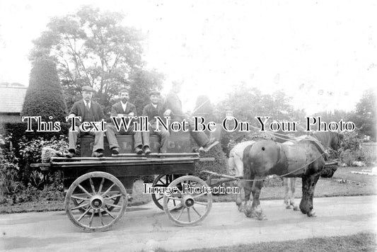 LI 1727 - Horse Drawn Fire Engine, Spalding, Lincolnshire