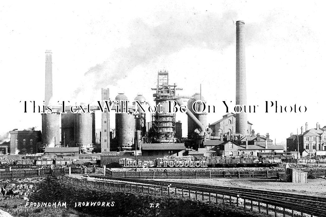 LI 1741 - Frodingham Ironworks, Scunthorpe, Lincolnshire c1908