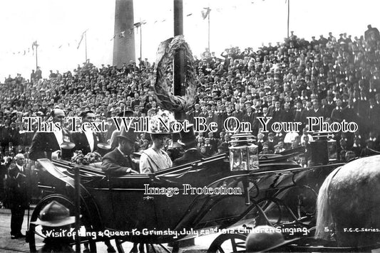 LI 1745 - Grimsby Royal Visit, Lincolnshire 1912