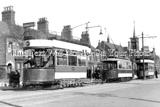 LI 1747 - Great Grimsby Trams At Cleethopes Blundell Street, Lincolnshire
