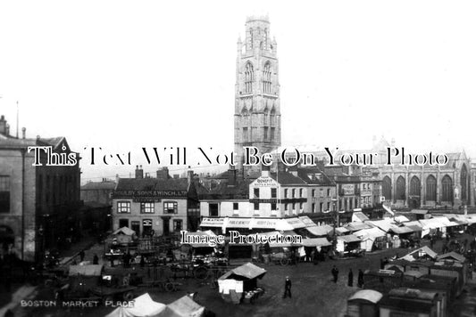 LI 1857 - Boston Market Place, Lincolnshire