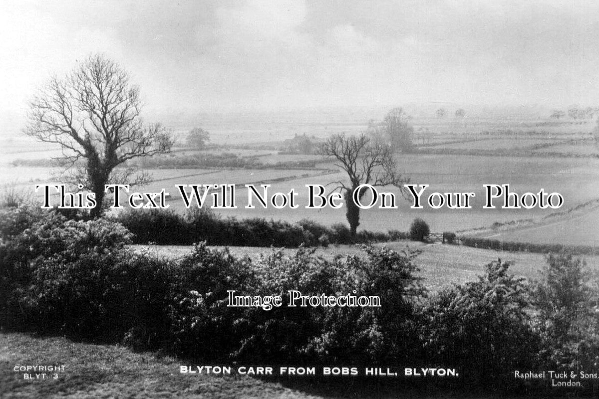 LI 1858 - Blyton Carr From Bobs Hill, Blyton, Lincolnshire