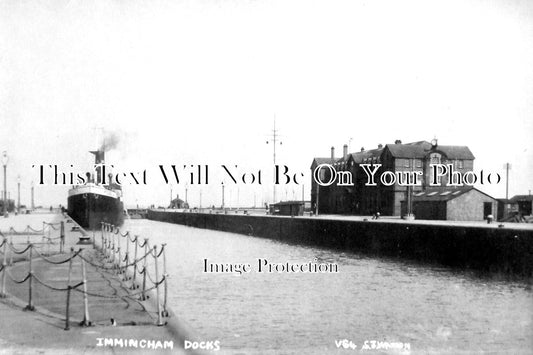 LI 1863 - The Docks, Immingham, Lincolnshire c1924
