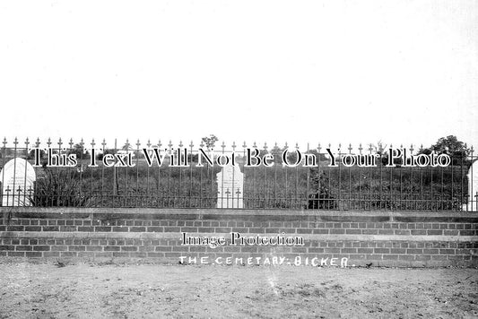LI 1875 - The Cemetary, Bicker, Lincolnshire