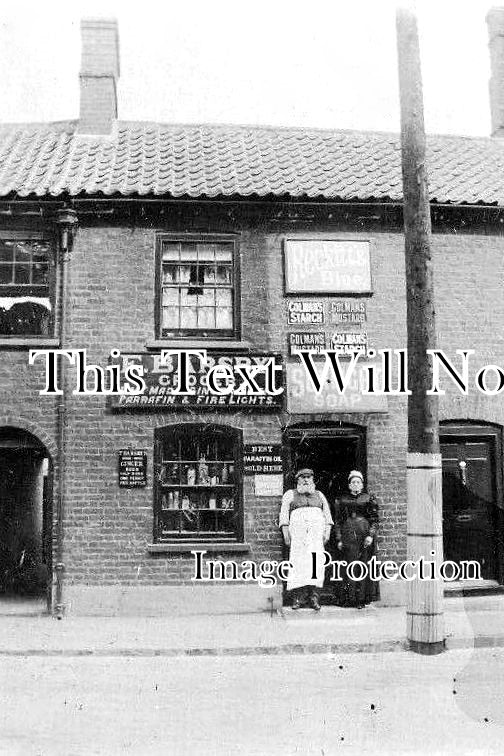 LI 1879 - F Barsby Grocer Shop, Bourne, Lincolnshire
