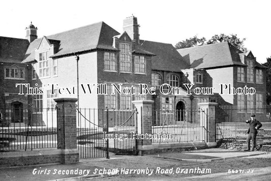 LI 1885 - Girls Secondary School, Harrowby Road, Grantham, Lincolnshire