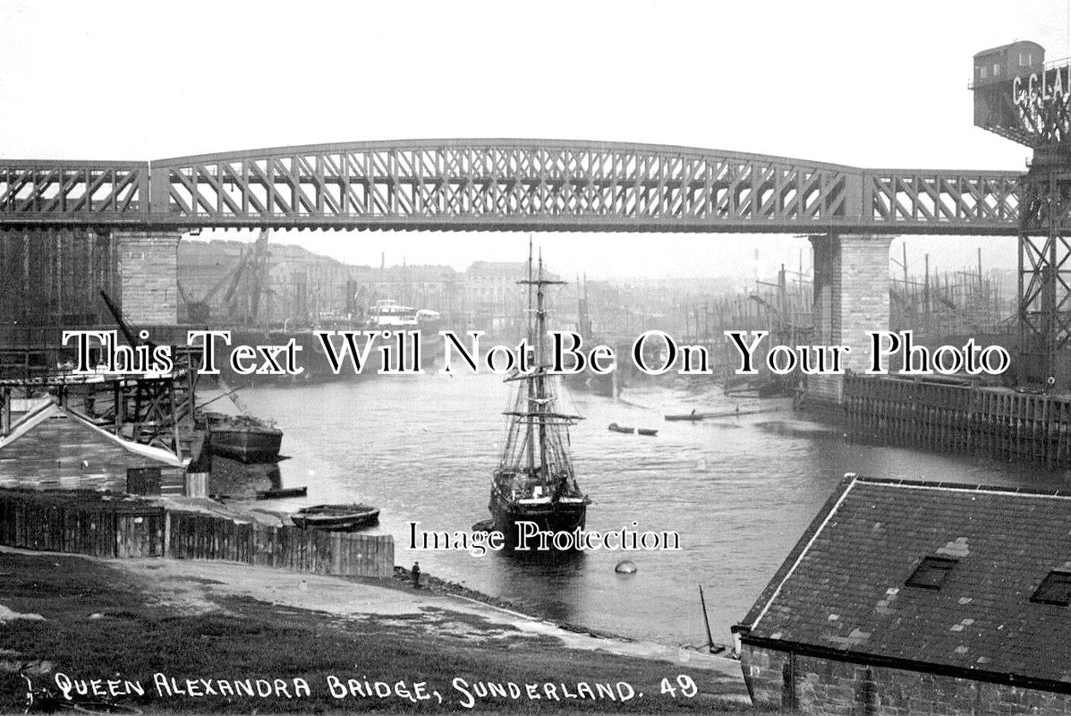 LI 1899 - Queen Alexandra Bridge, Sunderland, Lincolnshire