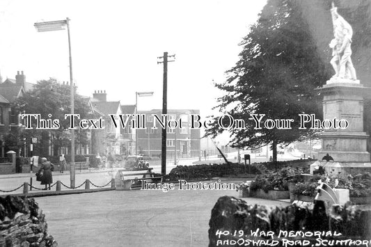 LI 1907 - War Memorial & Oswald Road, Scunthorpe, Lincolnshire