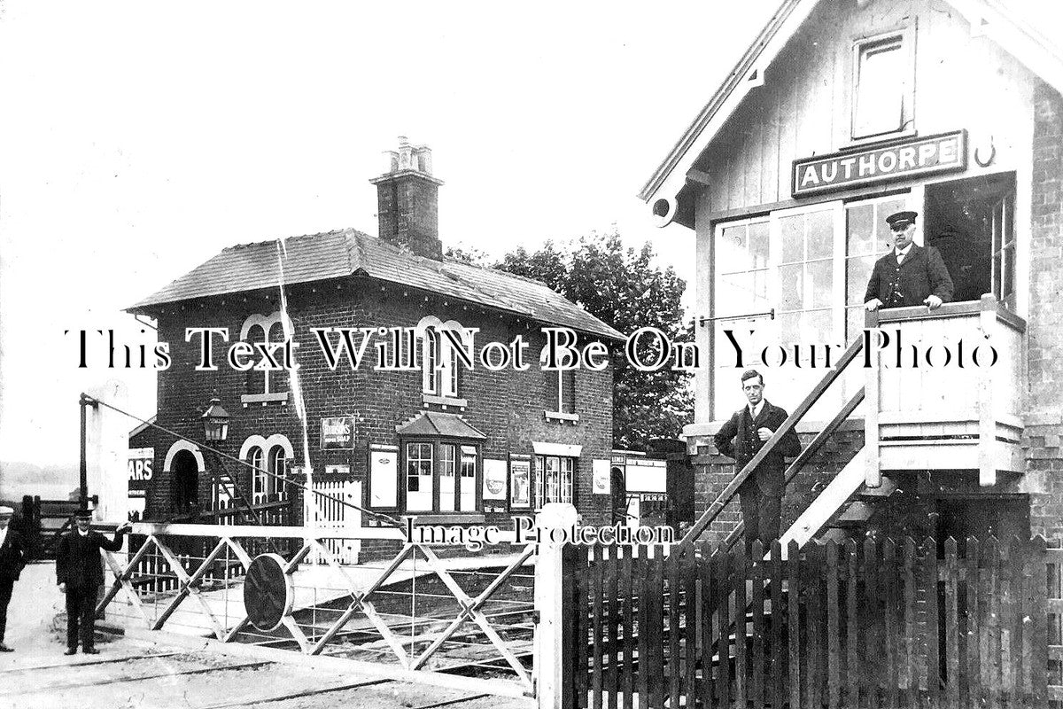 LI 1924 - Authorpe Village Railway Station, Lincolnshire c1923