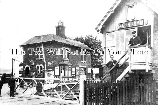 LI 1924 - Authorpe Village Railway Station, Lincolnshire c1923