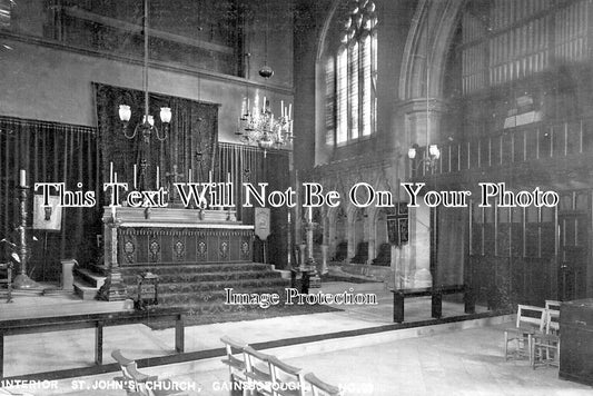 LI 1977 - Interior Of St Johns Church, Gainsborough, Lincolnshire