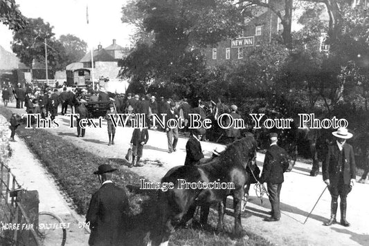 LI 1978 - Horse Fair, Saltfleet, Lincolnshire c1910