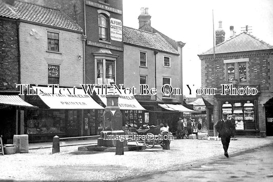 LI 1987 - Market Place, Alford, Lincolnshire c1922