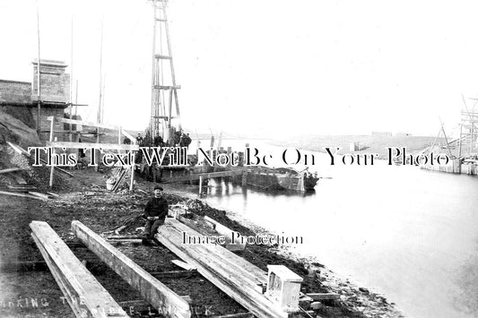 LI 1992 - Making The Bridge, Langrick, Lincolnshire c1910