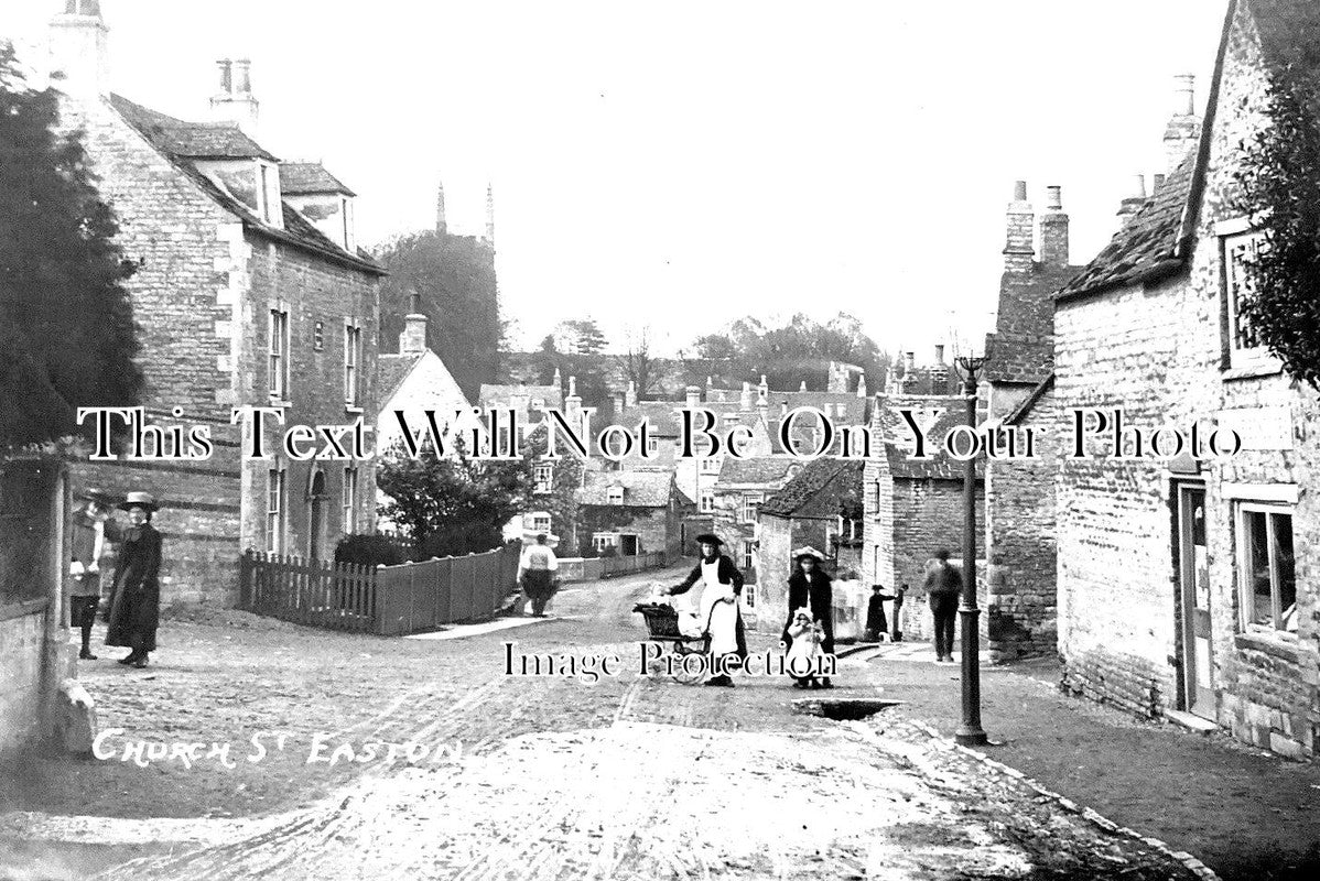 LI 1995 - Church Street, Easton On The Hill, Lincolnshire c1912