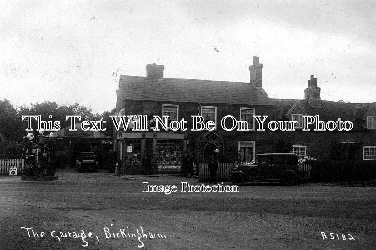 LI 20 - The Garage, Beckingham, Lincolnshire c1935