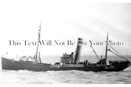 LI 2007 - Grimsby Fishing Trawler GY 945 'Ampulla' Lincolnshire c1910