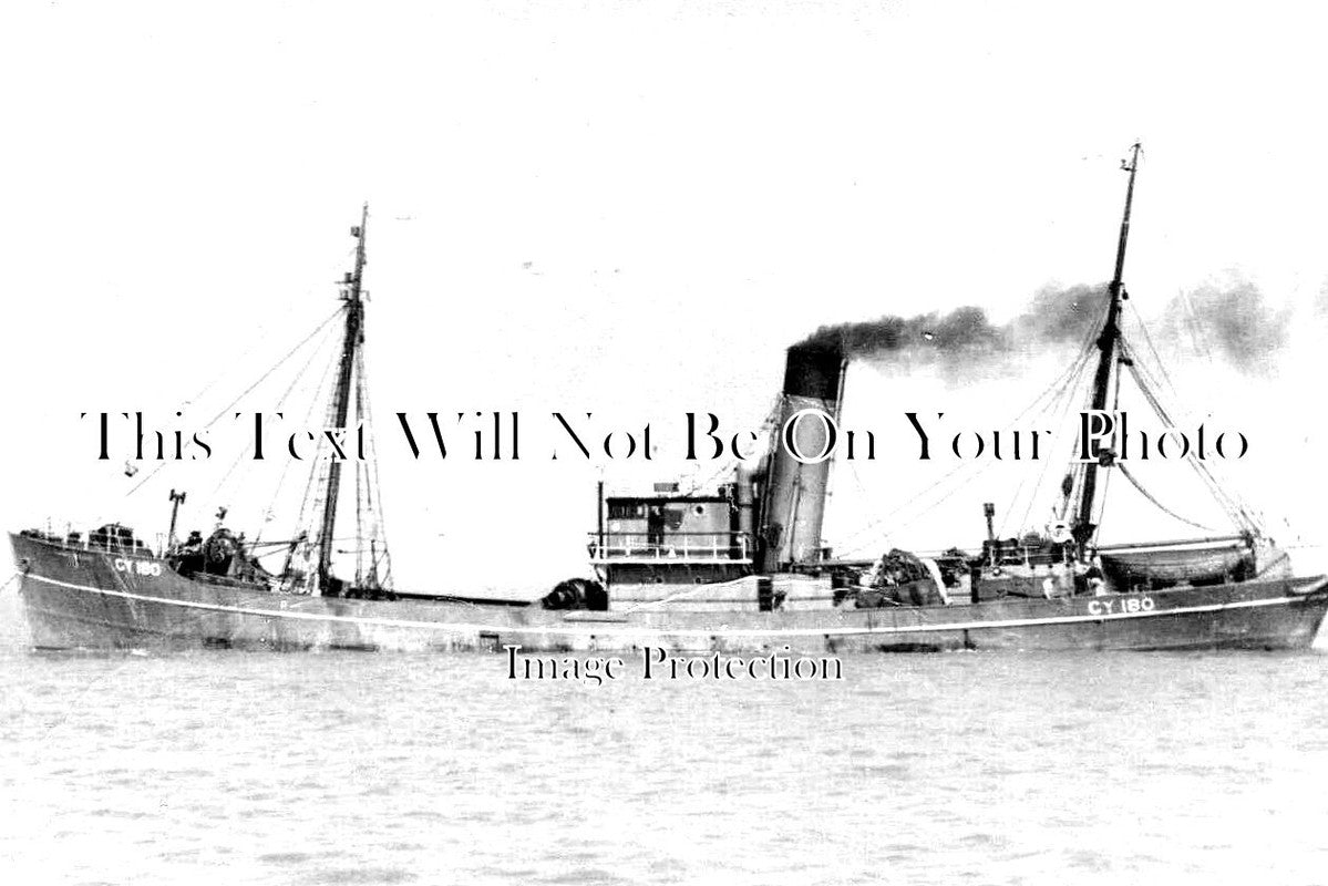 LI 2011 - Grimsby Fishing Trawler GY 180 'Cambridgeshire' Lincolnshire c1910