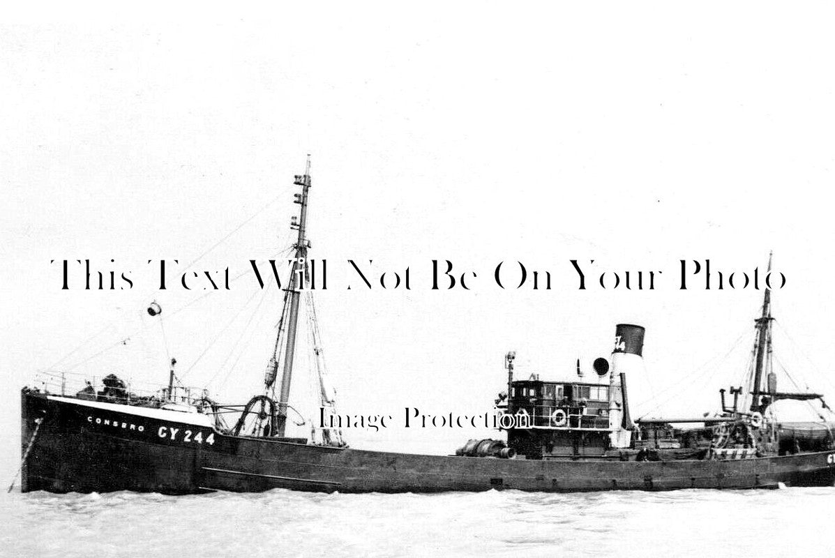 LI 2015 - Grimsby Fishing Trawler GY 244 'Consboro' Lincolnshire c1910