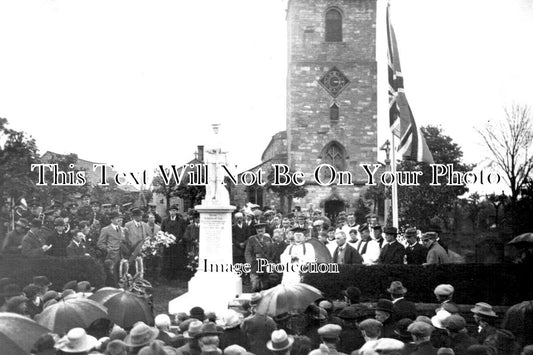 LI 2031 - Welton War Memorial Ceremony, Lincolnshire