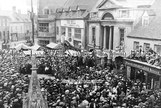 LI 2210 - Bourne High Street, Lincolnshire c1914