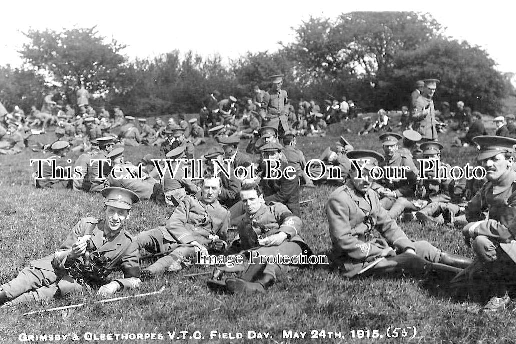 LI 2216 - Grimsby & Cleethorpes VTC Field Day, Lincolnshire WW1 1915