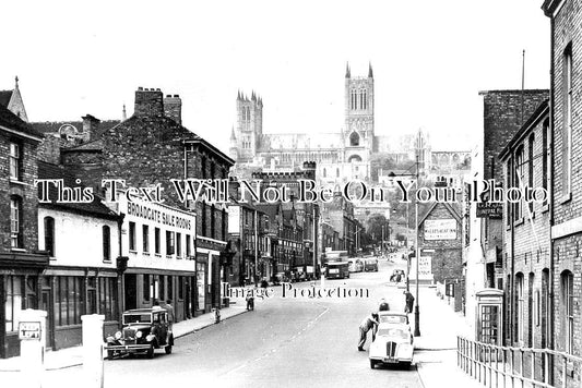 LI 2232 - Broadgate & Cathedral, Lincoln, Lincolnshire