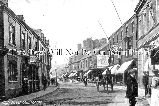 LI 2255 - High Street, Scunthorpe, Lincolnshire c1910