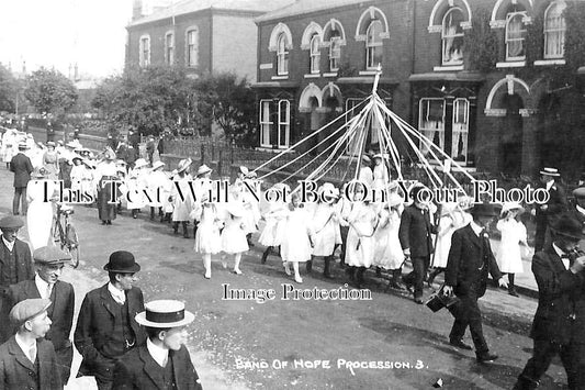 LI 2269 - Band Of Hope Procession, Grimsby, Lincolnshire