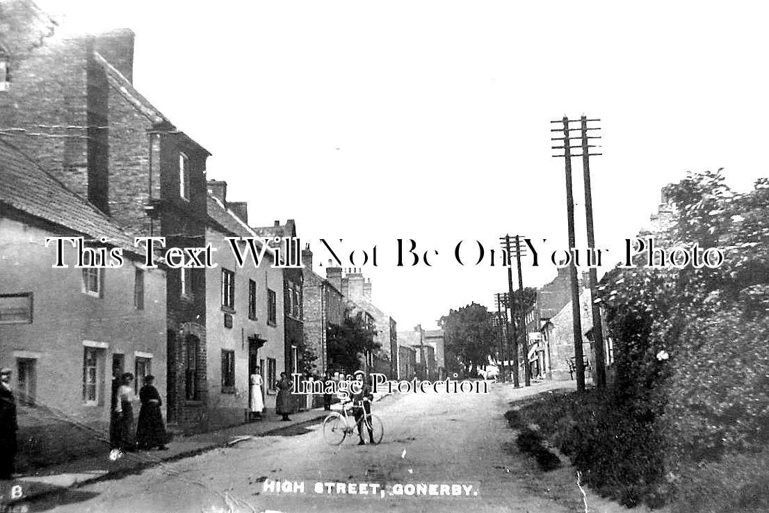 LI 2272 - High Street, Gonerby, Lincolnshire c1919