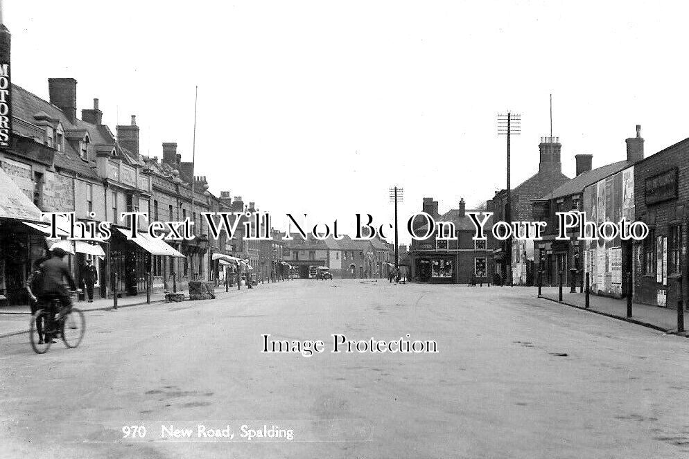 LI 2287 - New Road, Spalding, Lincolnshire c1925