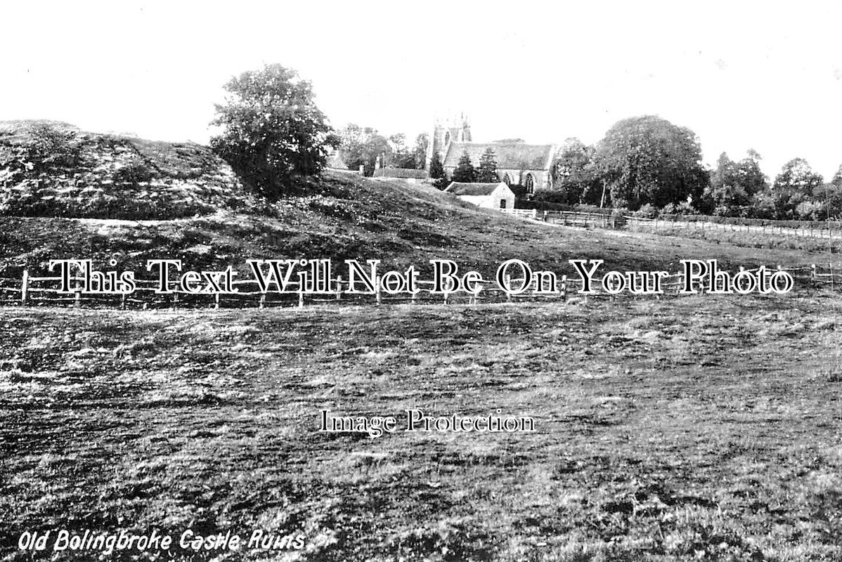 LI 2296 - Old Bolingbroke Castle Ruins, Lincolnshire