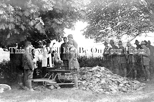 LI 2307 - Grantham NZ Military Funeral Service, Lincolnshire 1917 WW1