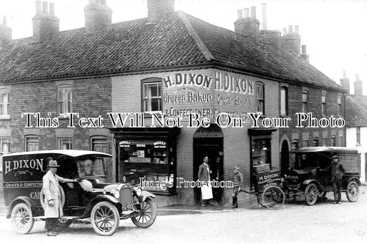 LI 2317 - H Dixon Bakers Shop, Caistor, Lincolnshire