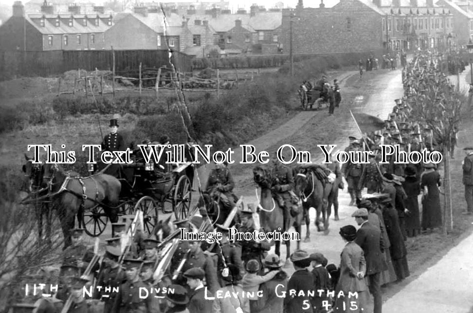 LI 237 - 11th Northern Division Leaving Grantham, Lincolnshire