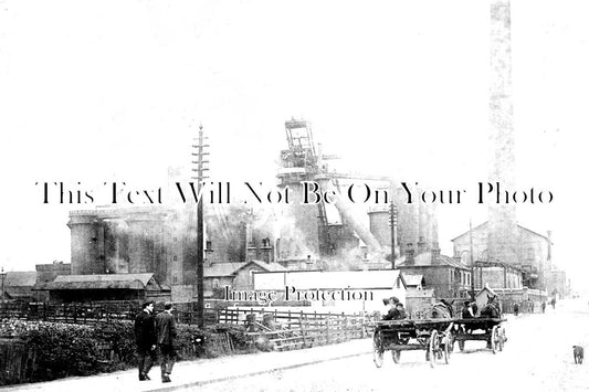 LI 2386 - Scunthorpe Steel Works, Lincolnshire c1907