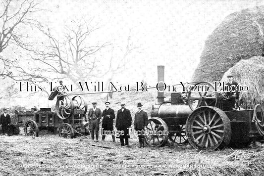 LI 2404 - Straw Pressing, Lincolnshire Steam Engine c1906