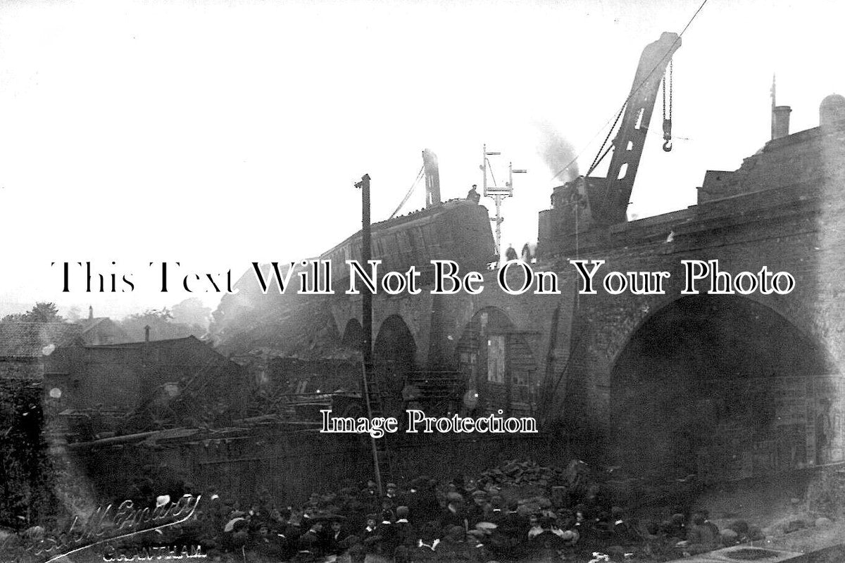 LI 2407 - Grantham Railway Disaster Accident, Lincolnshire 1906