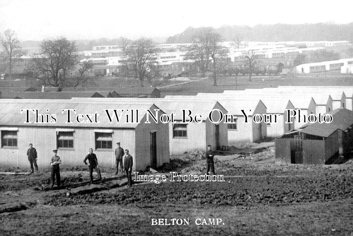 LI 2408 - Belton Military Camp, Grantham, Lincolnshire 1919 WW1