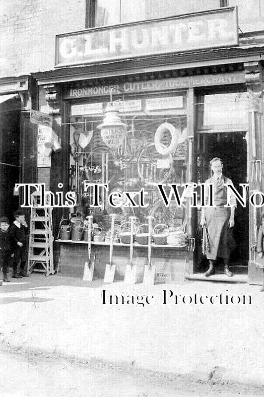 LI 2453 - Ironmonger Shopfront, Ingoldmells, Skegness, Lincolnshire c1924