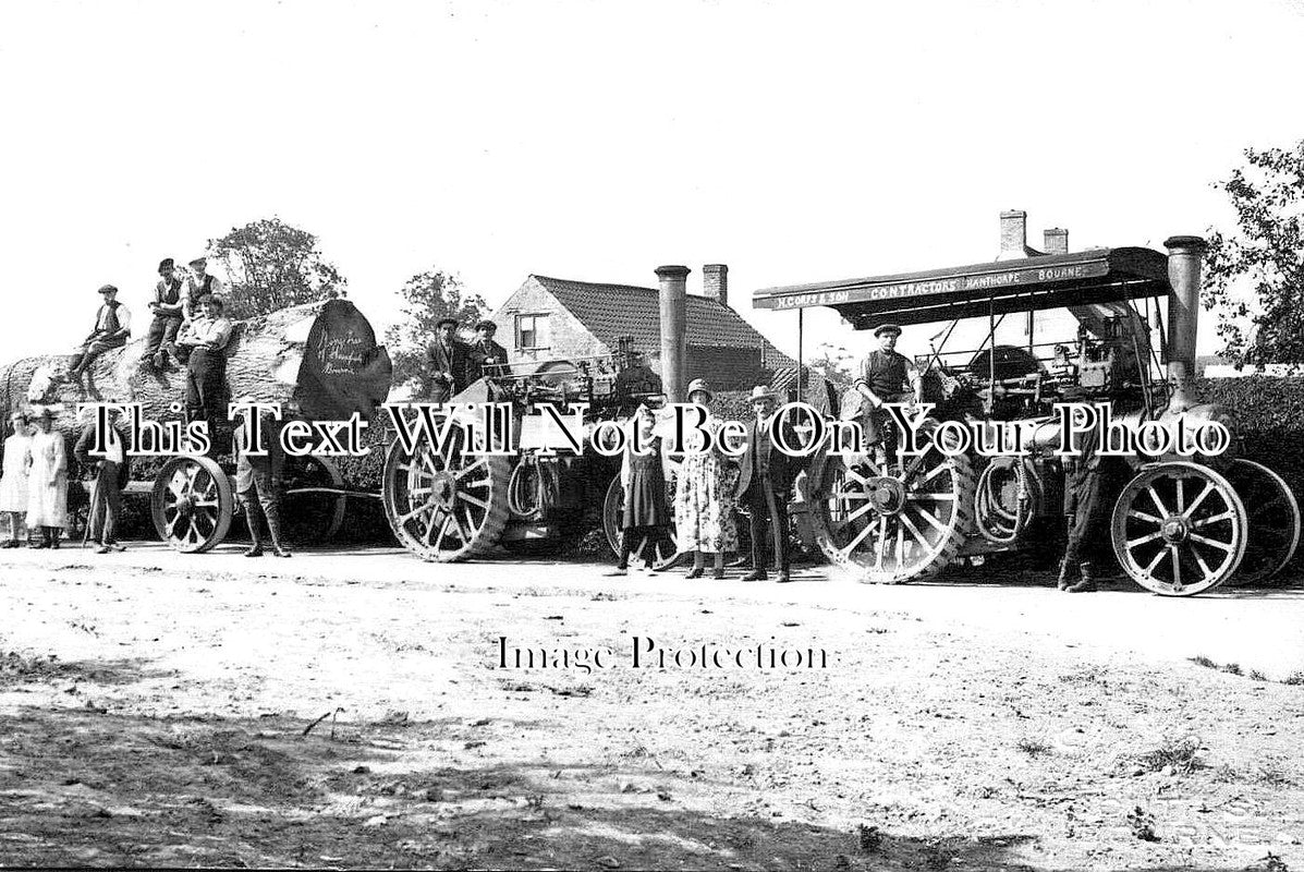 LI 2476 - Hanthorpe Bourne, H Corps & Son Traction Engines, Lincolnshire